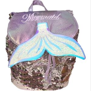 Mermaid Sequin Shimmering Holographic Backpack